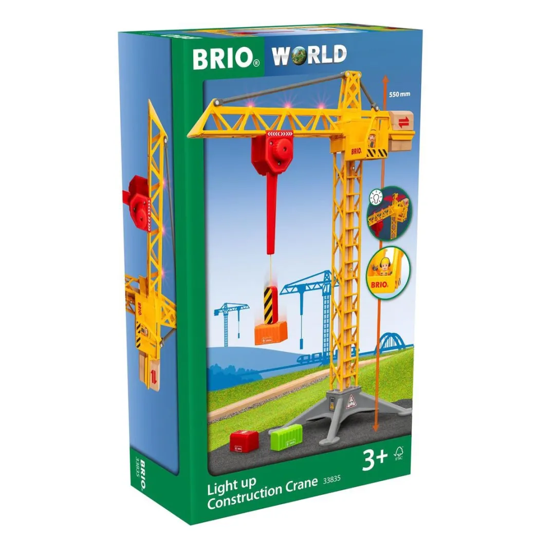 BRIO Light Up-Bouwkraan 33835 - Multicolor - afbeelding 6 van 6
