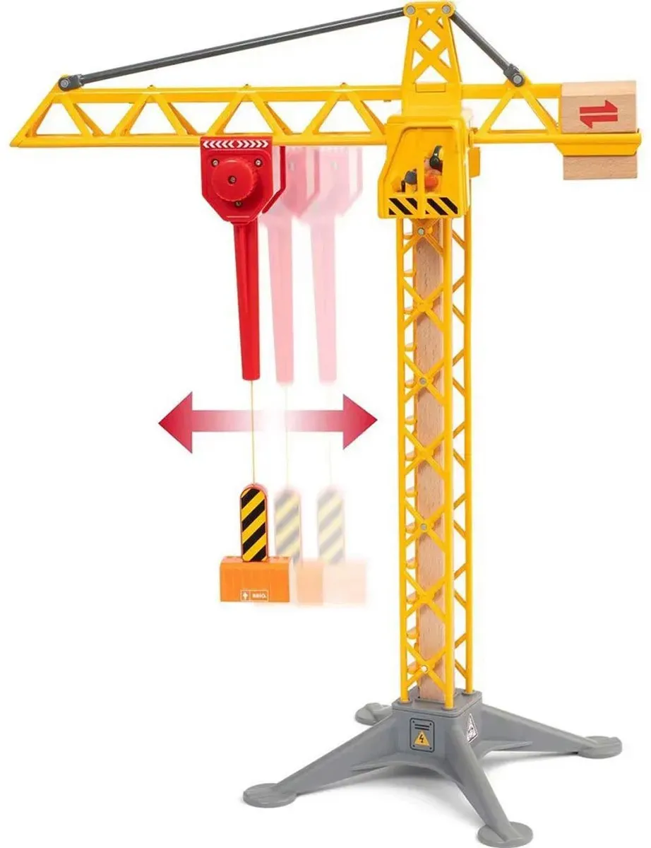 BRIO Light Up-Bouwkraan 33835 - Multicolor