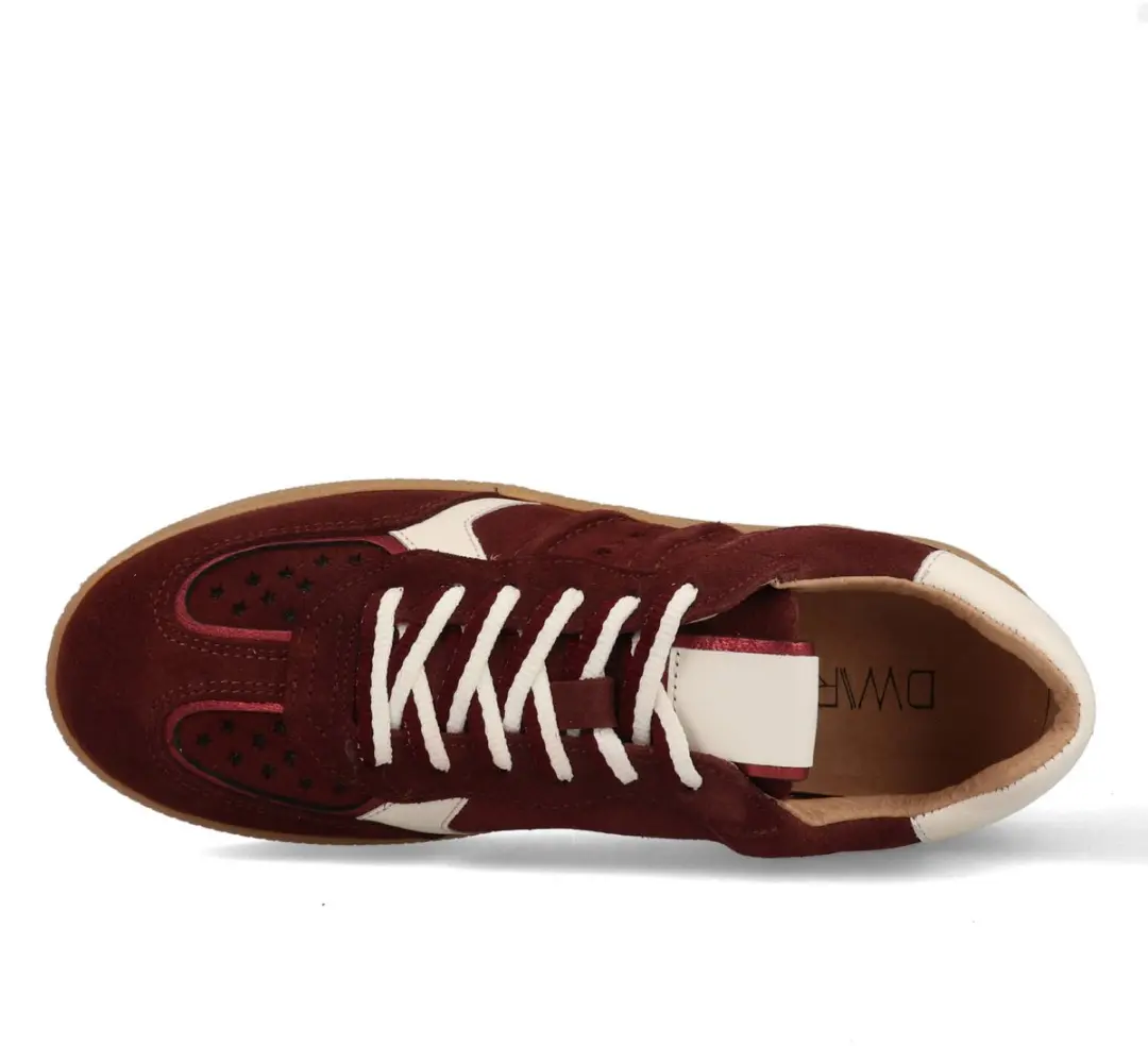 DWRS Mirabel Sneakers - Bordeaux - afbeelding 3 van 6