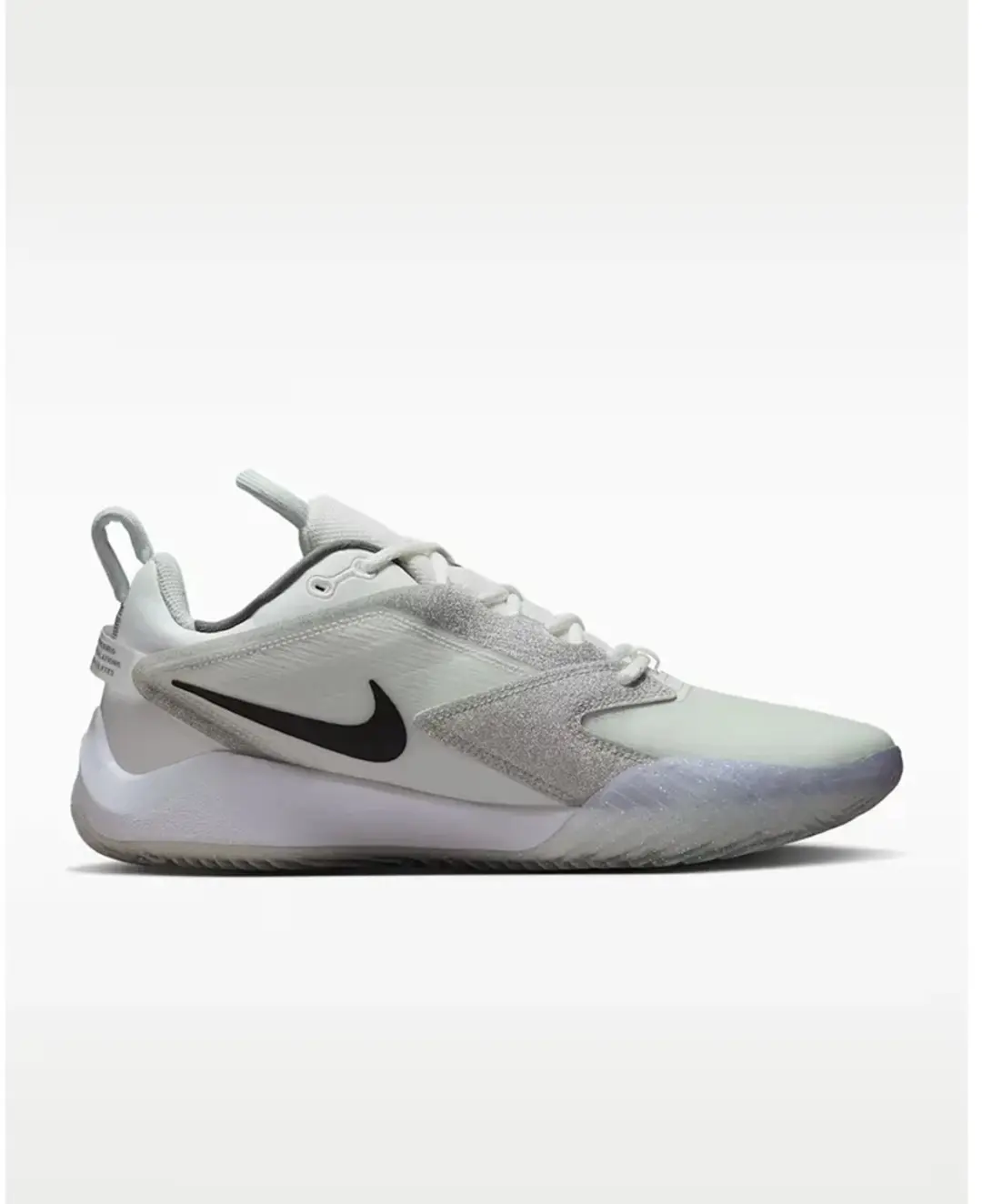 Nike Air Zoom Hyperace 3 SE Indoorschoenen - Wit/Zilver - 40.5 - afbeelding 3 van 4
