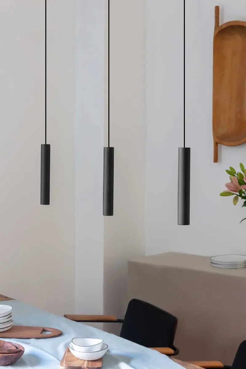 UMAGE Chimes Cluster 3 Hanglamp - Eiken - Set van 3 - afbeelding 6 van 6