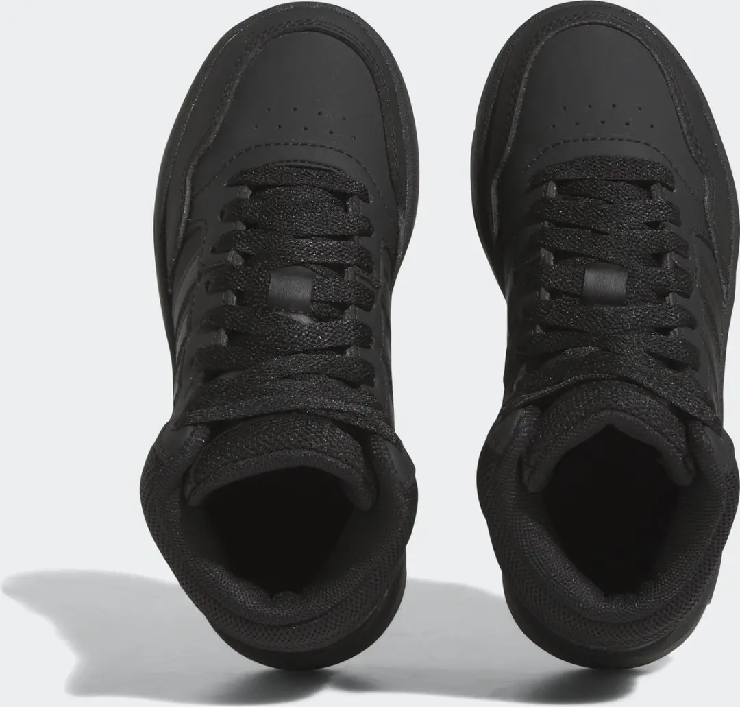 adidas Sportswear Hoops Mid Schoenen - Kinderen - Zwart- 36 - afbeelding 4 van 6