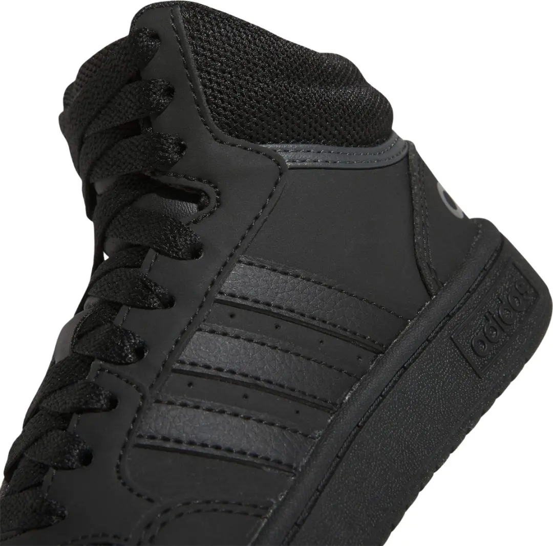 adidas Sportswear Hoops Mid Schoenen - Kinderen - Zwart- 36 - afbeelding 3 van 6