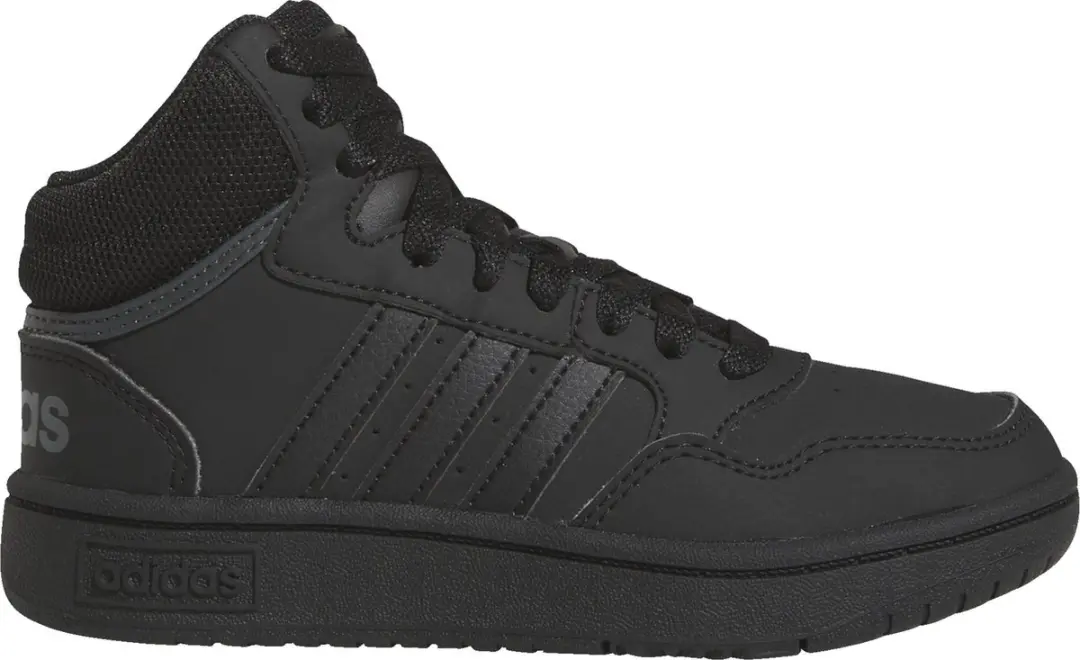 adidas Sportswear Hoops Mid Schoenen - Kinderen - Zwart- 36 - afbeelding 5 van 6