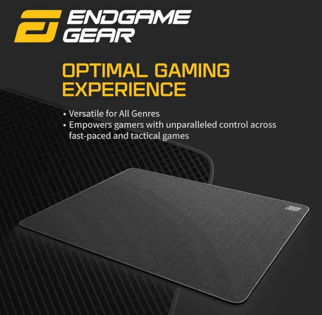 Endgame Gear EM-B 490 PORON Gaming Muismat - Zwart - afbeelding 4 van 4
