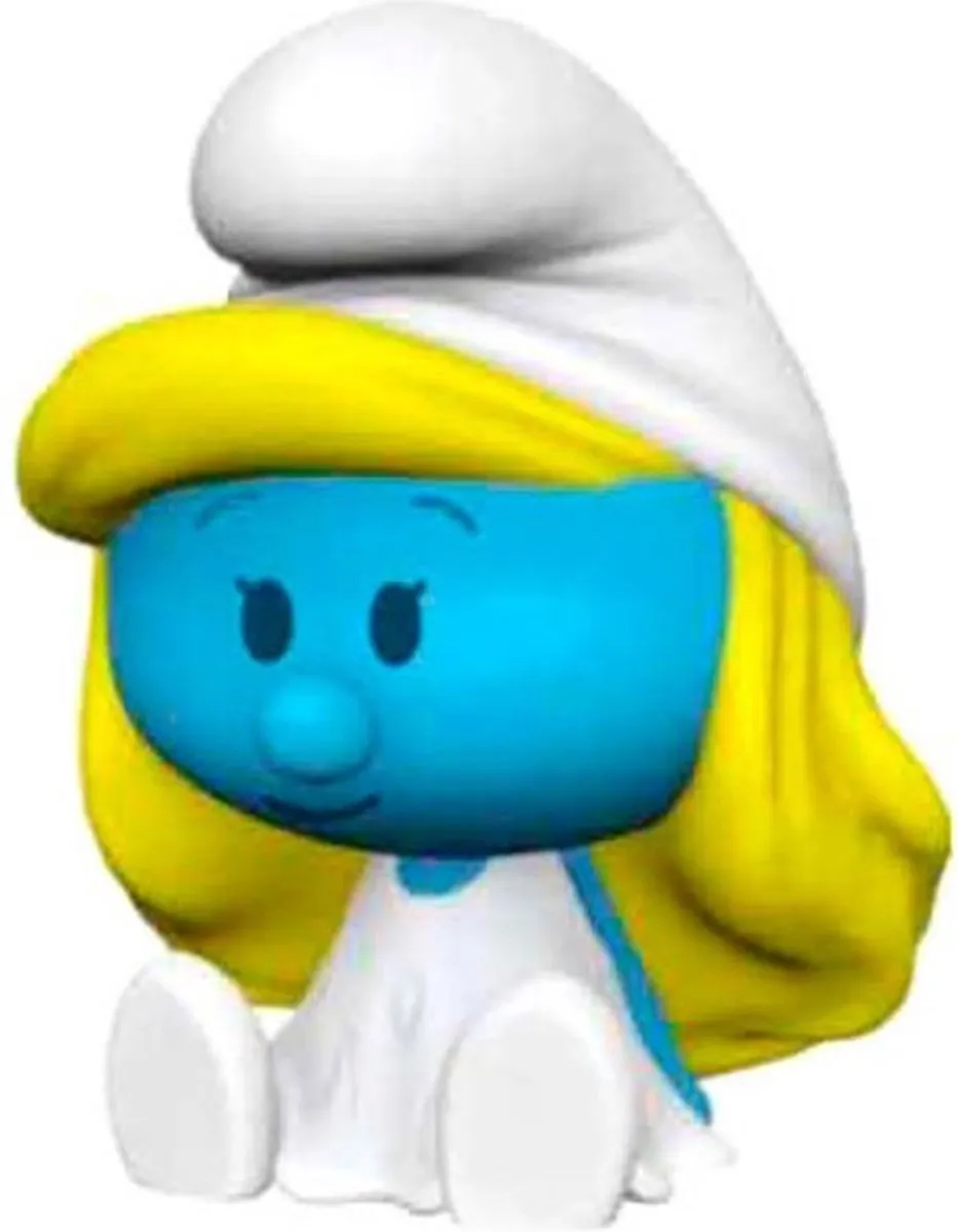 Plastoy Smurfin Chibi Spaarpot - 16cm - Multicolor