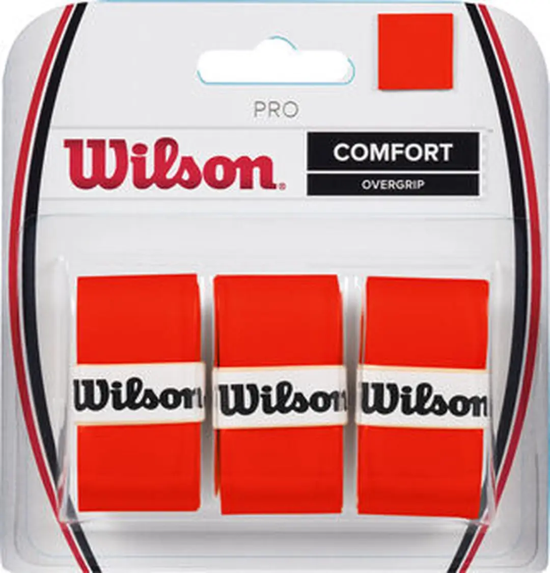 Wilson Pro Overgrip Burn WRZ470820 - 3 stuks - Oranje - afbeelding 3 van 4