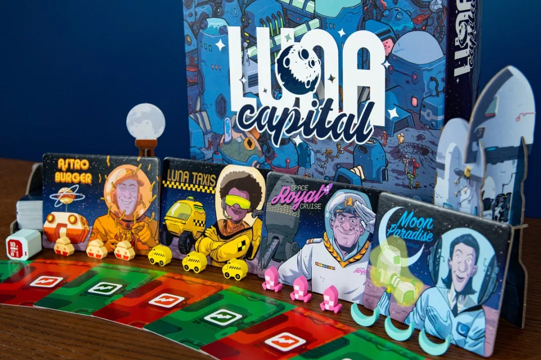 Keep Exploring Games Luna Capital - 4 Spelers