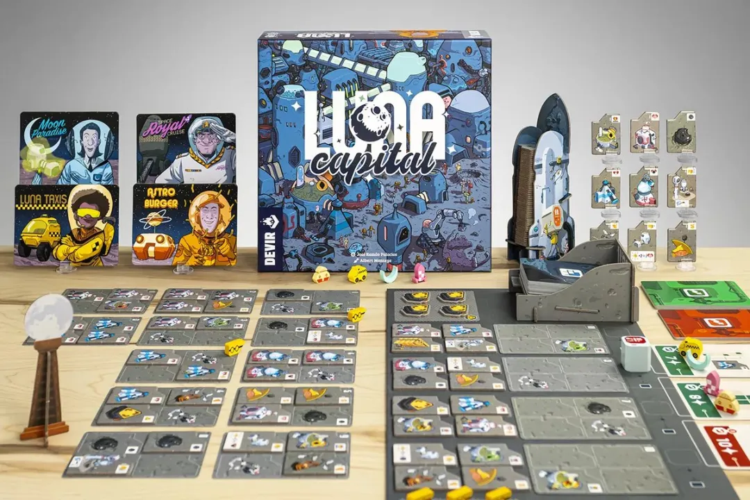 Keep Exploring Games Luna Capital - 4 Spelers