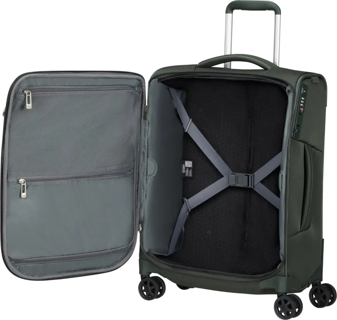 Samsonite Respark Spinner 55 Strict Koffer - Forest Green - afbeelding 3 van 6