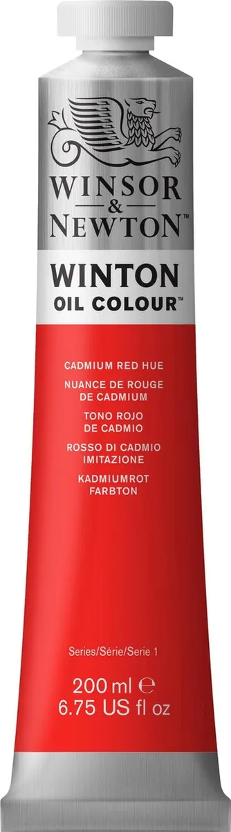 Winsor & Newton Winton Olieverf Cadmium Red Hue 200ml