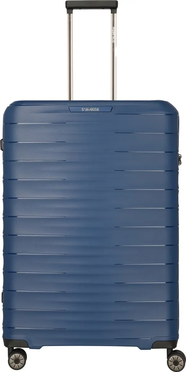 Travelite Mooby 4 Wiel Trolley L Blue