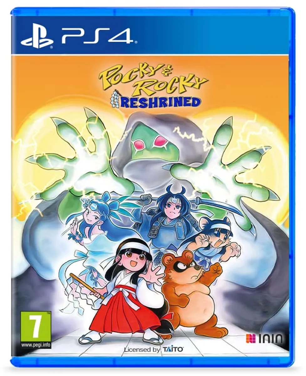 Pocky & Rocky Reshrined PS4