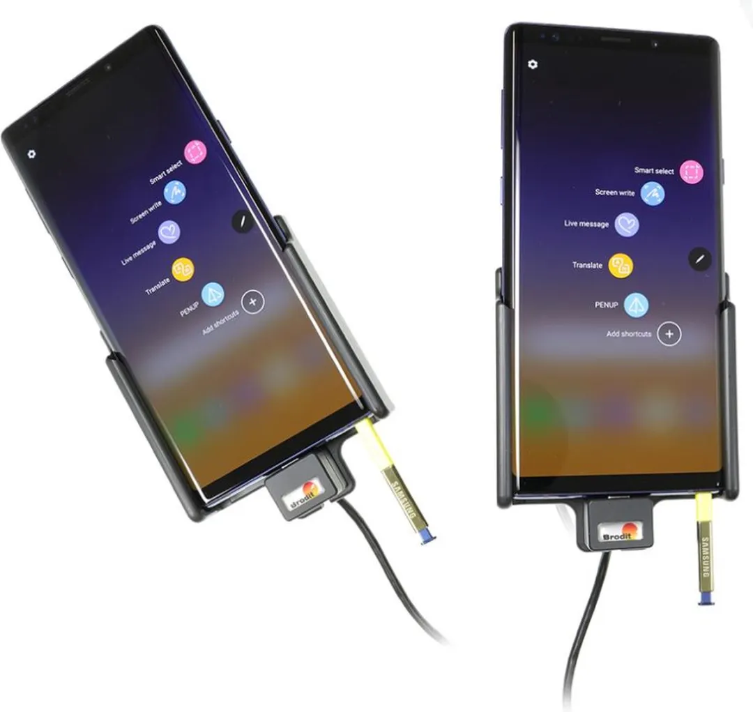 Brodit 712069 Actieve Houder Samsung Galaxy Note9 - Zwart