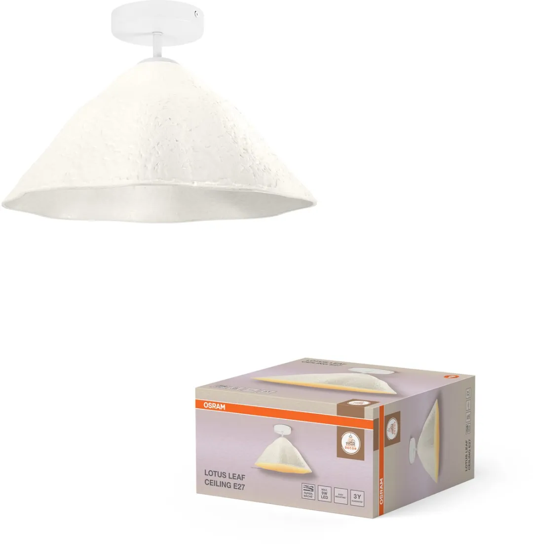Osram Decor Lotus Leaf Plafondlamp E27 - 396mm Wit