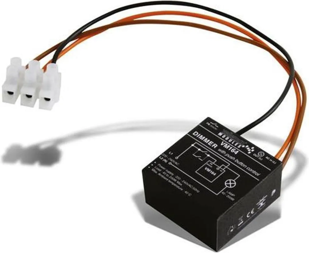 Whadda WML164 Miniatuurdimmer 40-200W - Zwart