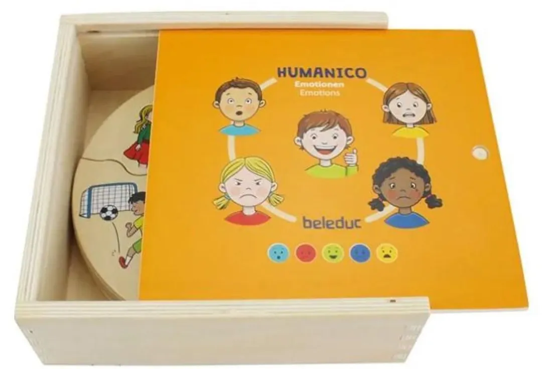 Beleduc Cognitopuzzel Emoties 11555 - 30 Stuks - Multicolor