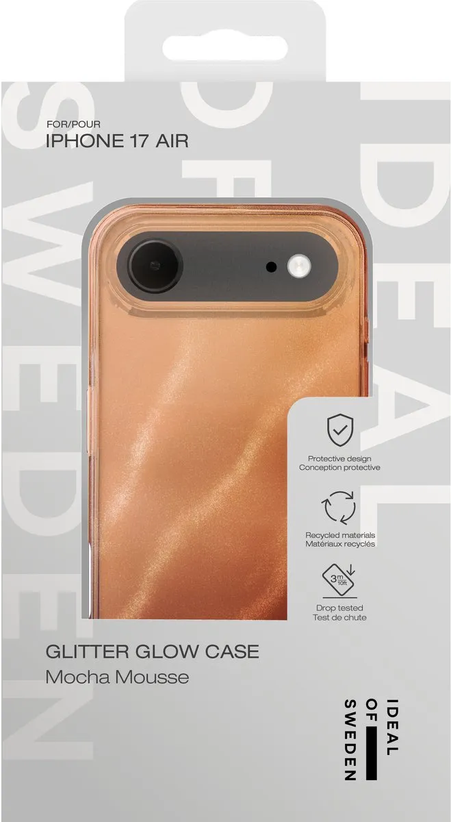 iDeal of Sweden Clear Case iPhone 17 Air - Mid Mocha Mousse - afbeelding 4 van 4