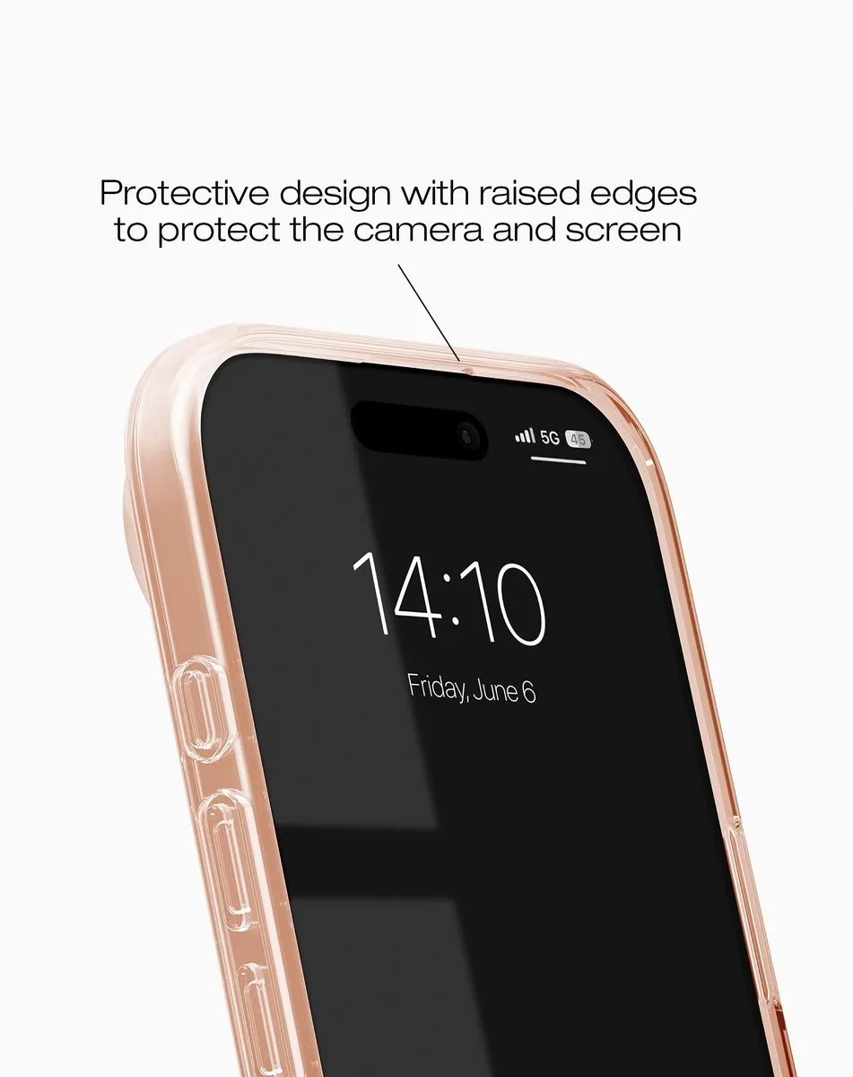 iDeal of Sweden Clear Case iPhone 17 Air - Mid Mocha Mousse - afbeelding 3 van 4