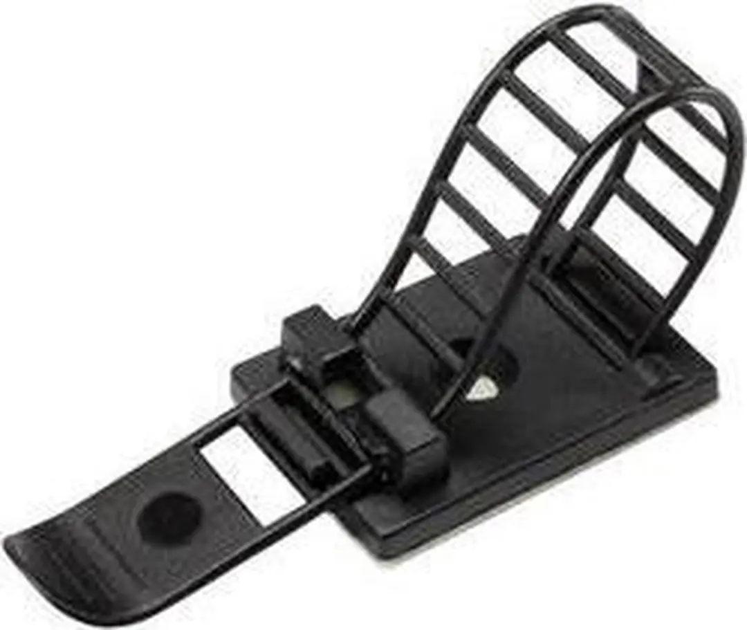 TRU COMPONENTS WCT-85 Bevestigingssokkel Zelfklevend, Schroefbaar 1206772 Bundel
