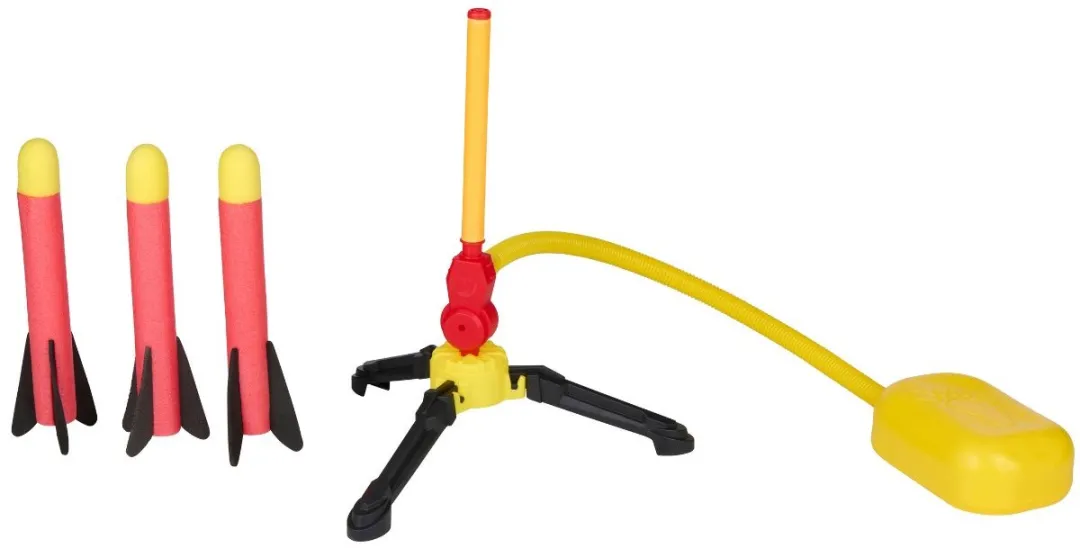 Eddy Toys Foam Raket Set 3x 25cm