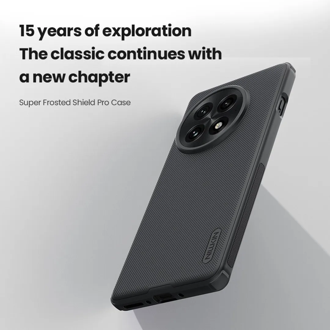 Nillkin Super Frosted Shield Hoesje OnePlus 13 - Zwart