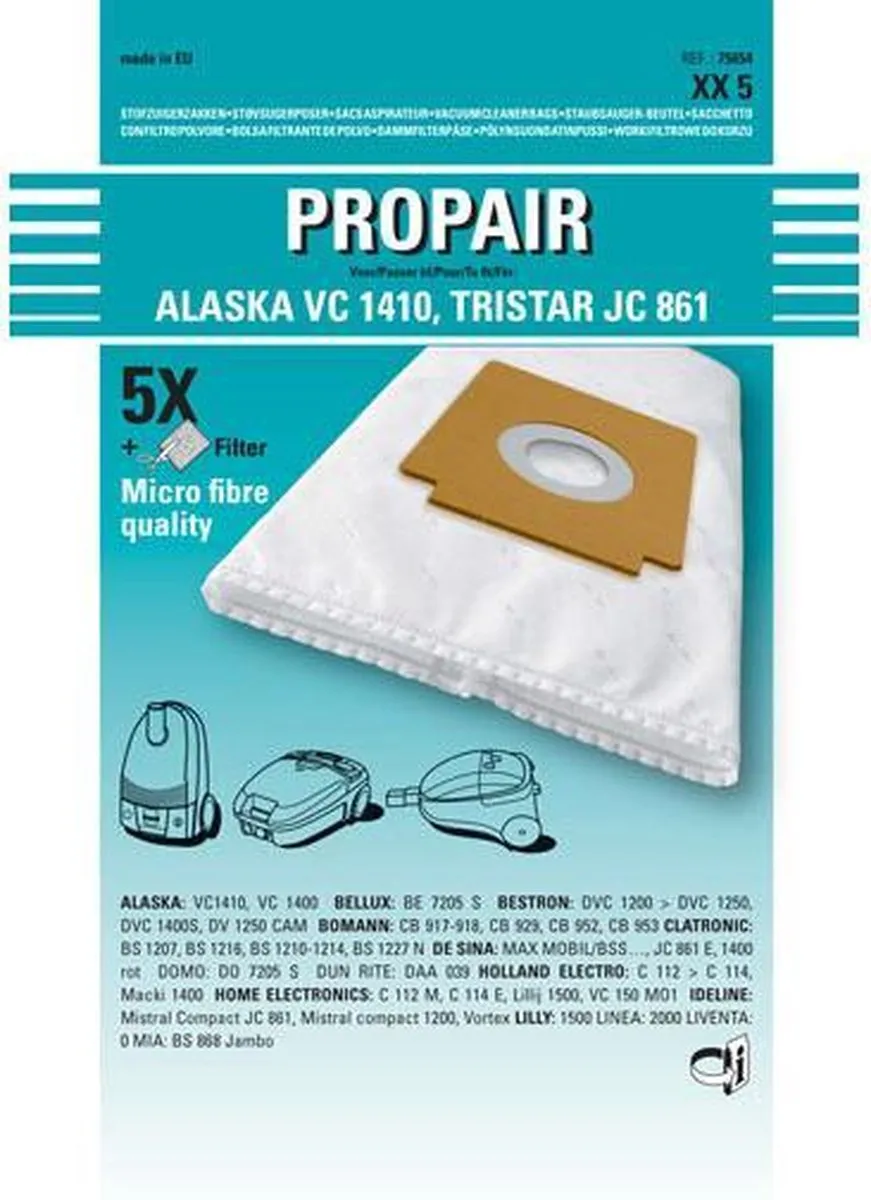 TRISTAR - STOFZAK PROPAIR JC 861 SET 5 + 1 F