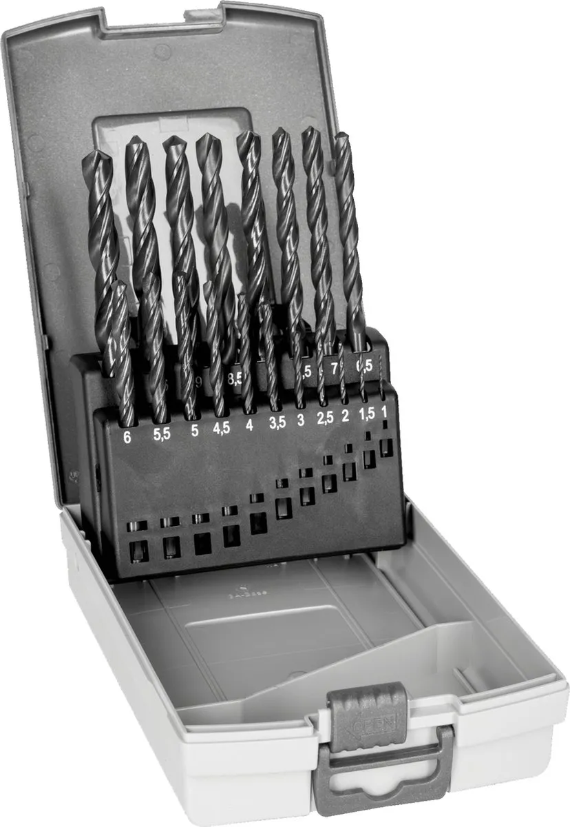 Bahco 4515-SET-19 Spiraalboorset HSS-R