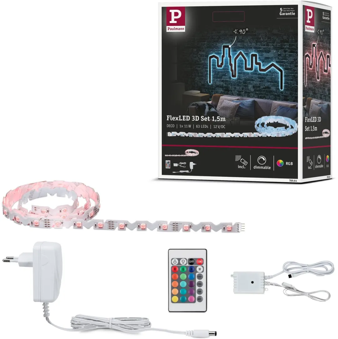 Paulmann FlexLED LED Strip 3D 1,5m 11W RGB