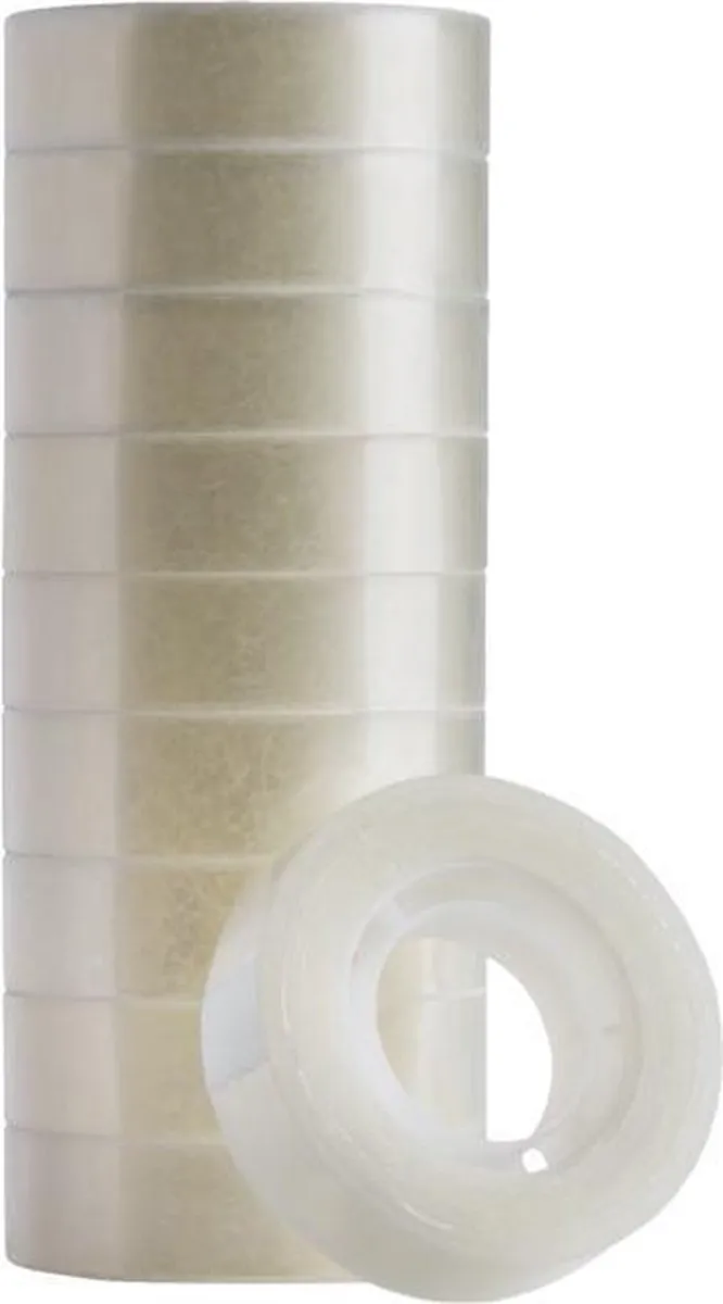 Quantore Transparant Plakband 15mm x 33m