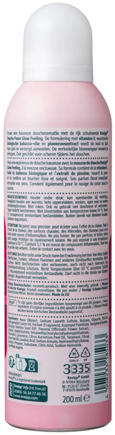 Kneipp Douche Foam Glow Feeling - 200ml - afbeelding 2 van 2