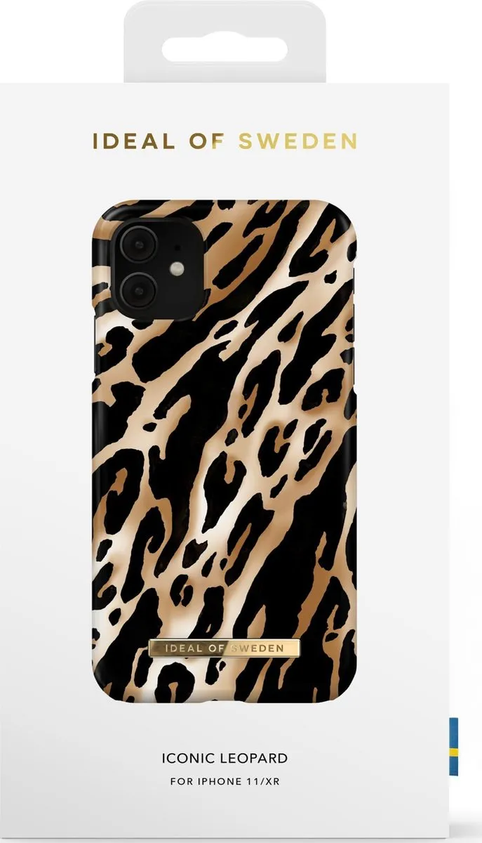 iDeal of Sweden iPhone 11/XR Hoesje Iconic Leopard - IDFCAW21-I1961-356 - afbeelding 2 van 4