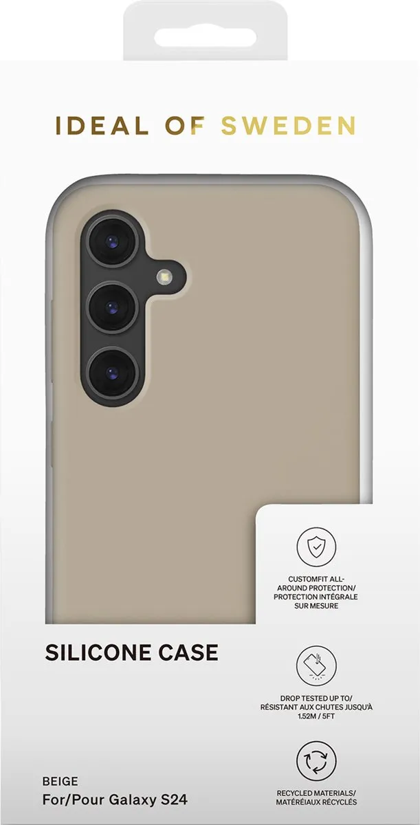 iDeal of Sweden Silicone Hoesje S24 IDSIC-S24-128 - Beige