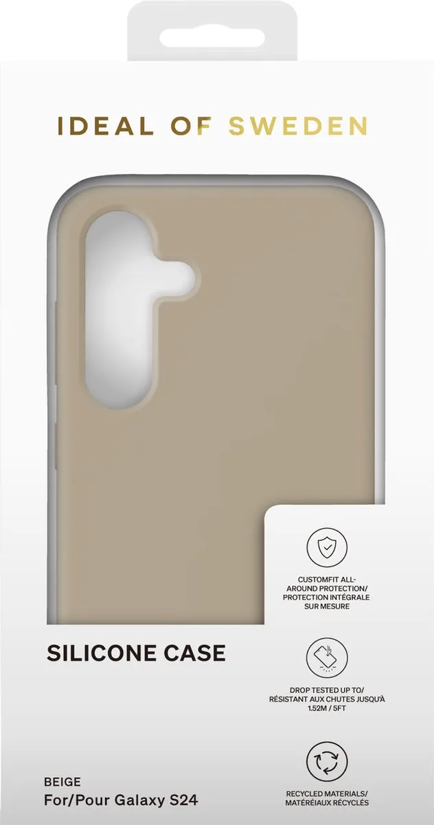 iDeal of Sweden Silicone Hoesje S24 IDSIC-S24-128 - Beige