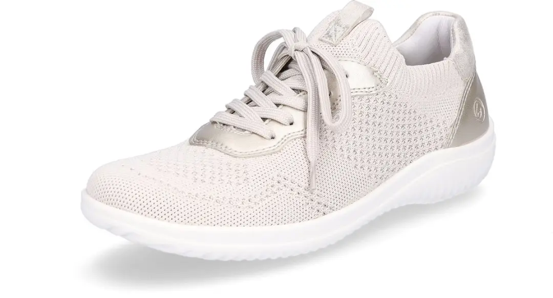 Remonte D1E05-60 dames veterschoenen beige maat 40