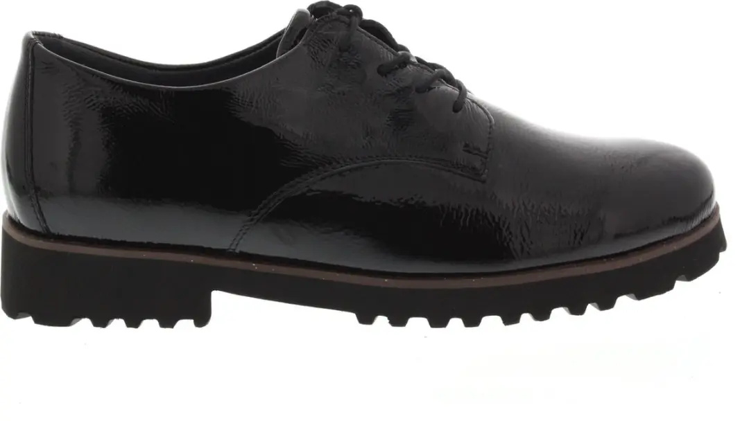 Dames Veterschoenen Waldlaufer 772001-143-001 H Elisa Zwart