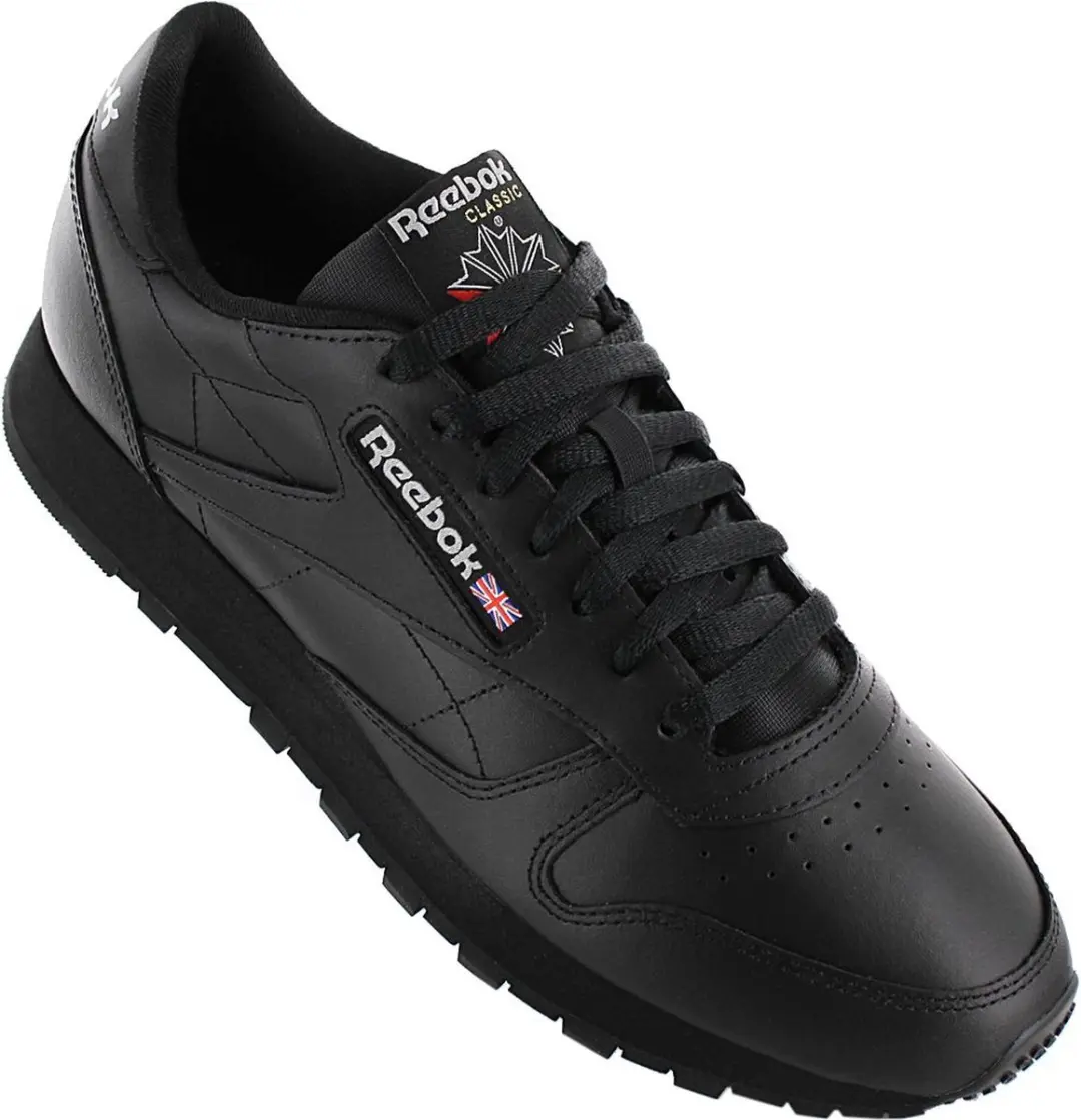 Reebok Classic Leather Sneakers - Zwart - afbeelding 5 van 6