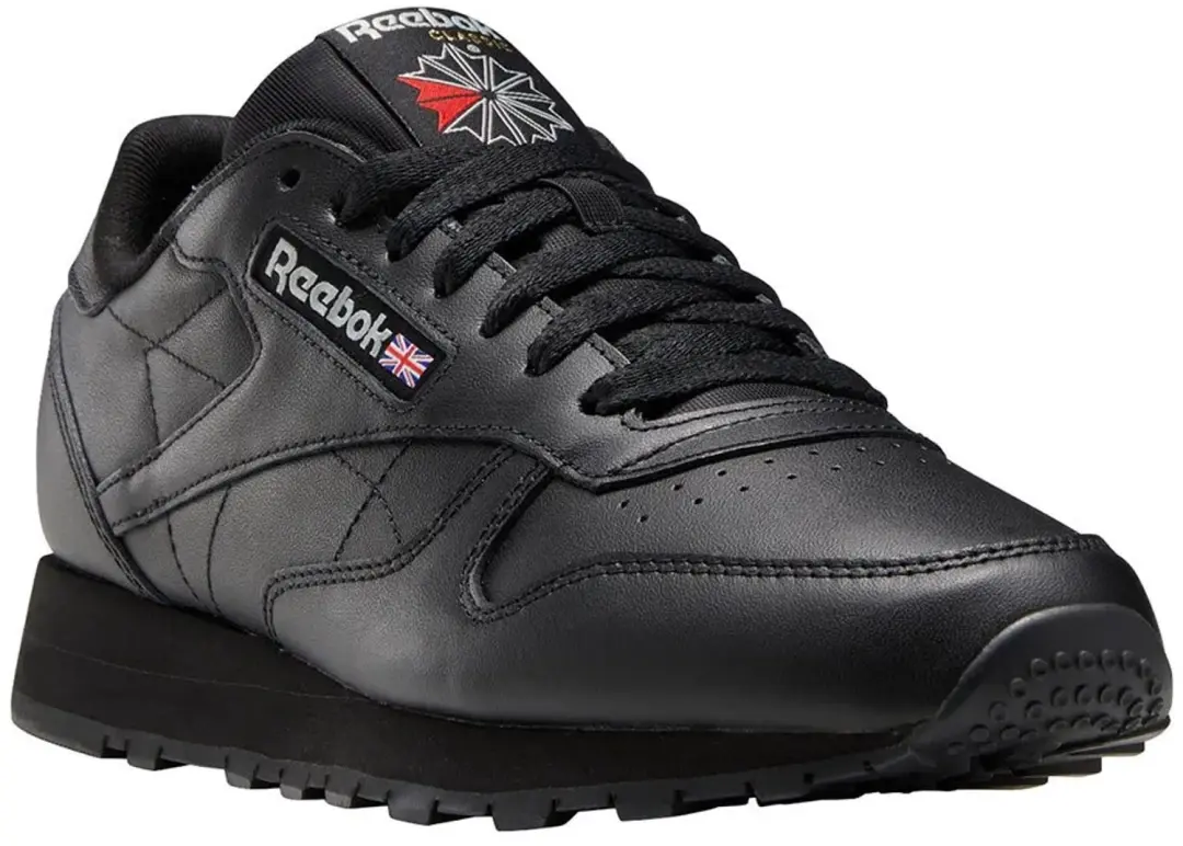 Reebok Classic Leather Sneakers - Zwart - afbeelding 2 van 6