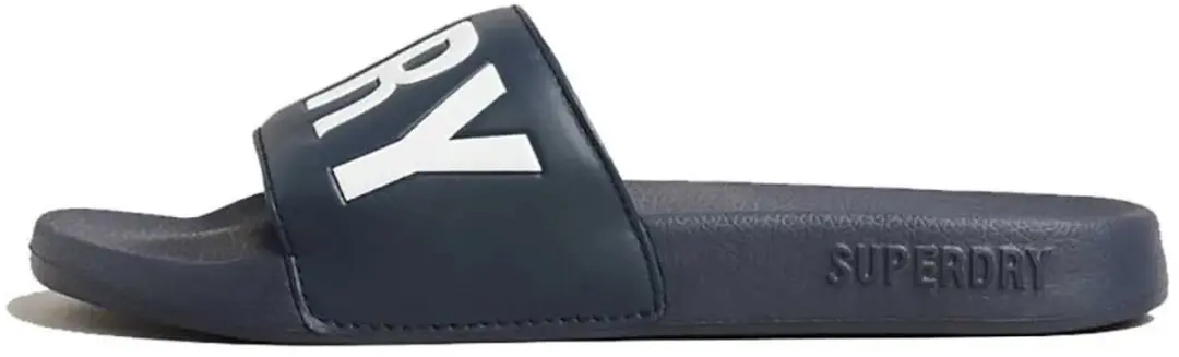 Superdry Code Core Vegan Slippers - Blauw - afbeelding 6 van 6