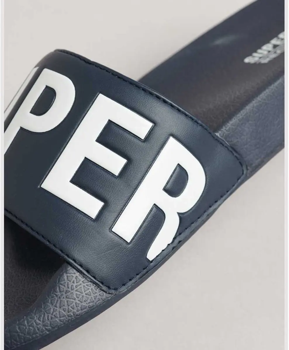 Superdry Code Core Vegan Slippers - Blauw - afbeelding 5 van 6