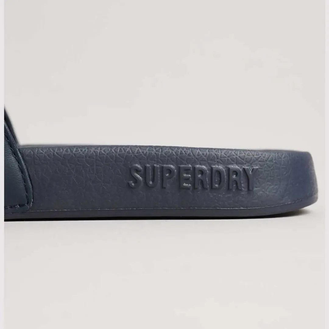 Superdry Code Core Vegan Slippers - Blauw - afbeelding 4 van 6