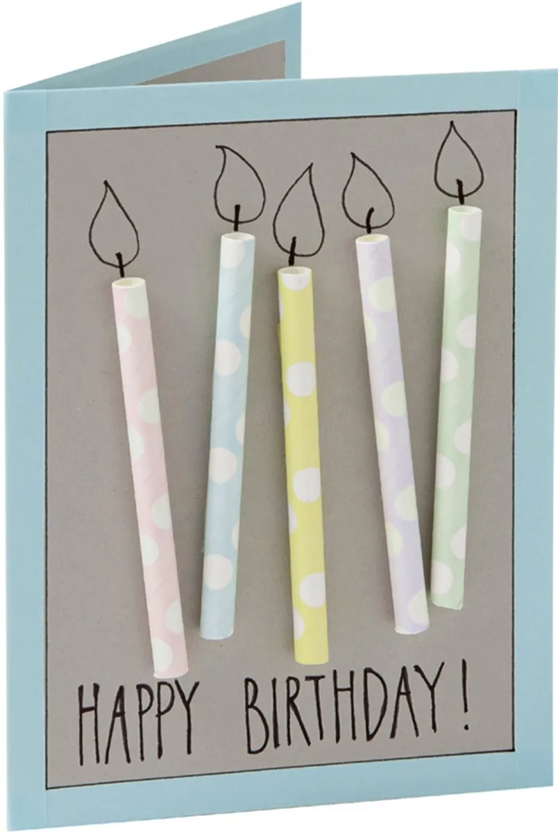 Folia Papieren Rietjes Pastel Stippen 25 Stuks