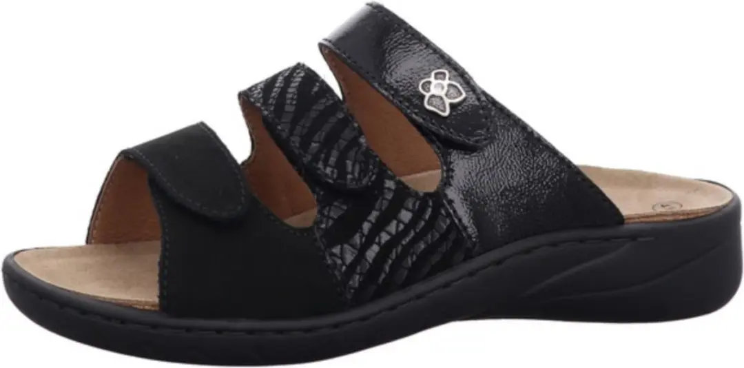 Solidus Dames Slippers - Zwart - afbeelding 3 van 6