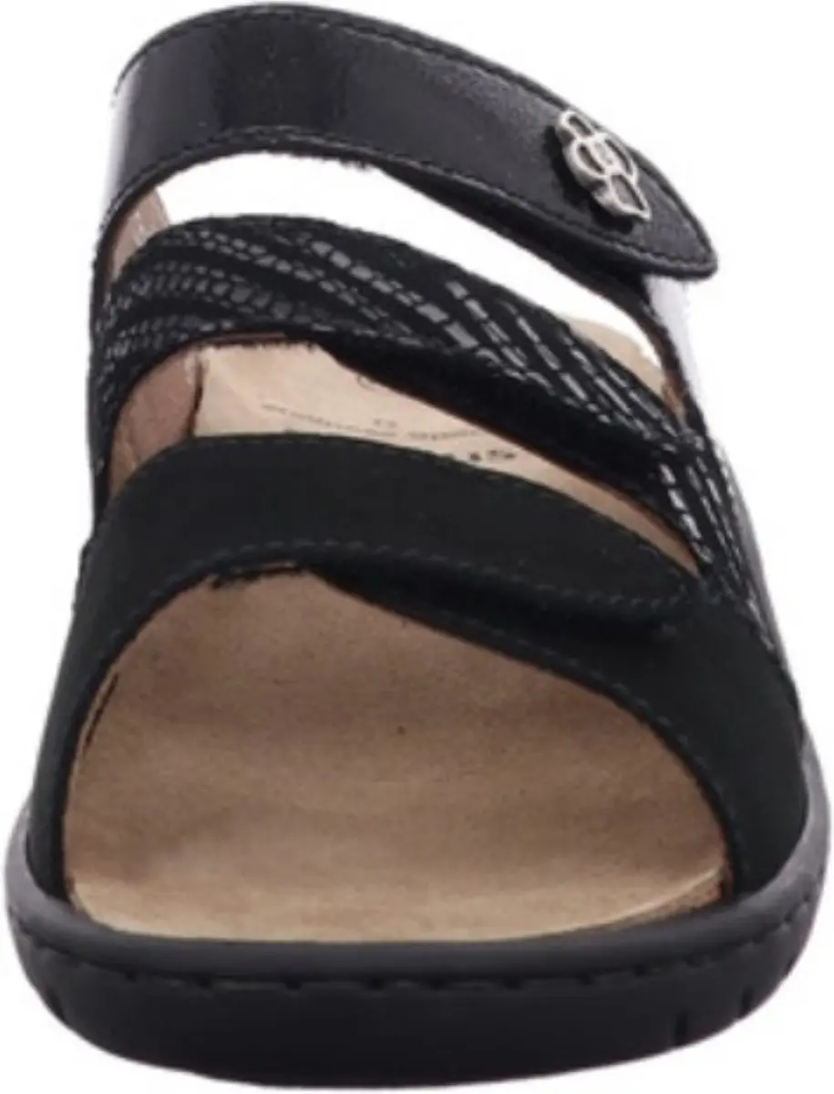 Solidus Dames Slippers - Zwart - afbeelding 6 van 6