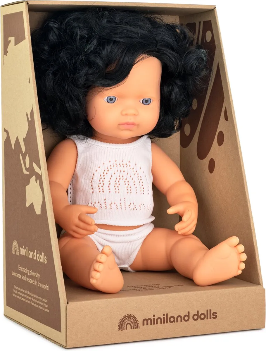 Miniland Babymeisje 38cm Multicolor - MPN 8231262