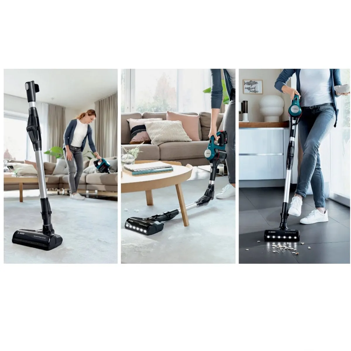 Bosch BSS71125AH 2-in-1 Oplaadbare Stofzuiger - 18V - Zwart/Blauw - afbeelding 6 van 6