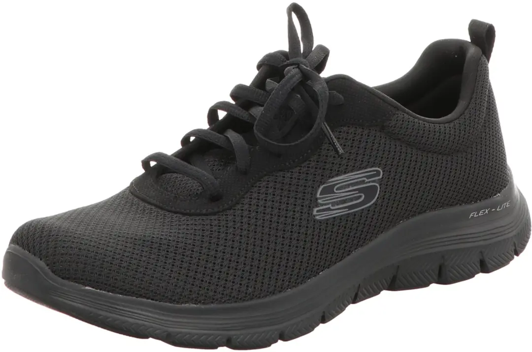 Skechers Flex Appeal 4.0 Brilliant View Sneakers - Zwart - afbeelding 2 van 5