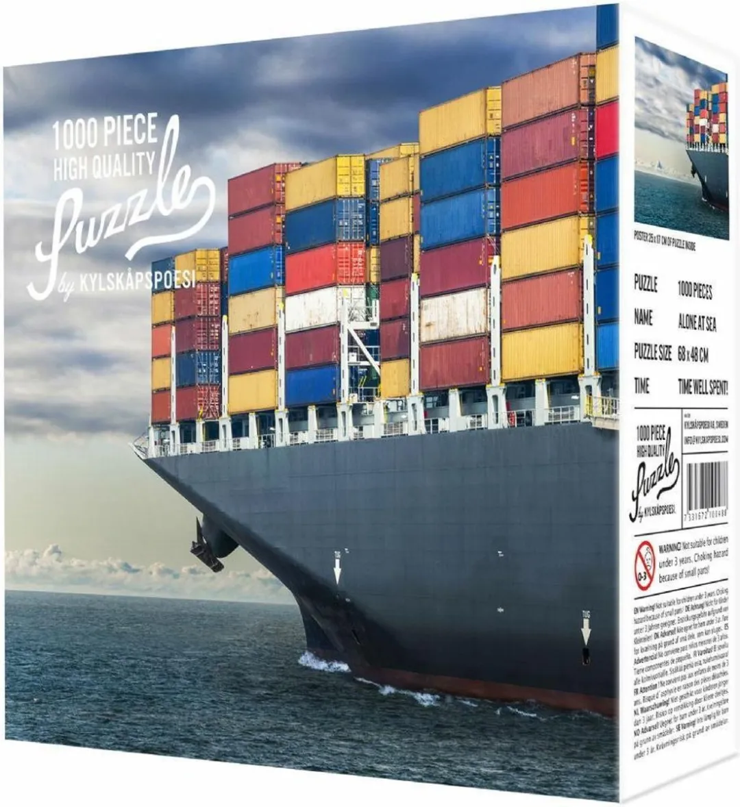 Hygge Games Alone at Sea Puzzel 1000 Stuks
