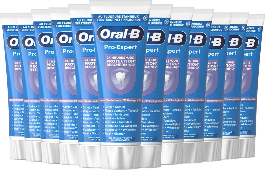 Oral-B Pro-Expert Zachte Whitening Tandpasta - 12x75ml