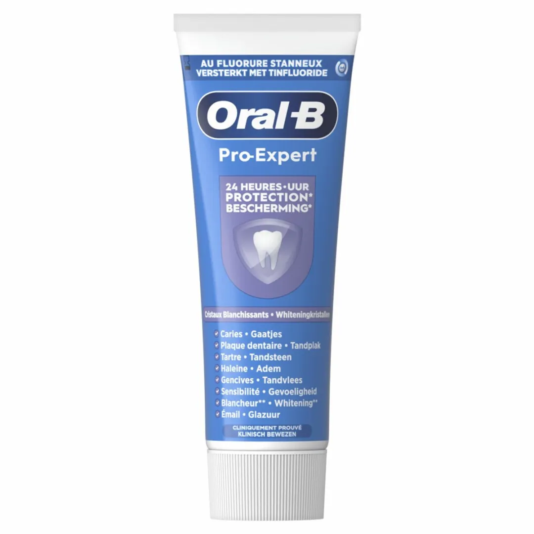 Oral-B Pro-Expert Zachte Whitening Tandpasta - 12x75ml